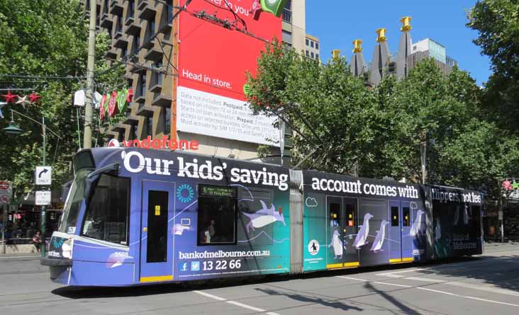 Yarra Trams Combino Bank of Melbourne 3508